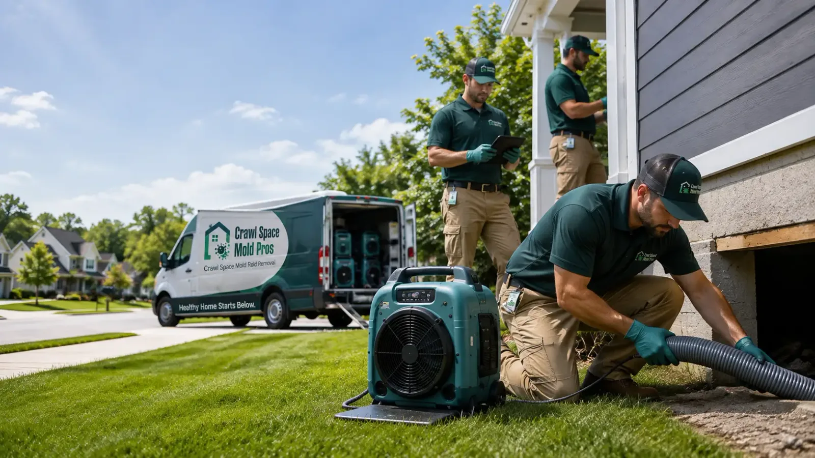 Crawl Space Mold Removal in Bowie, MD